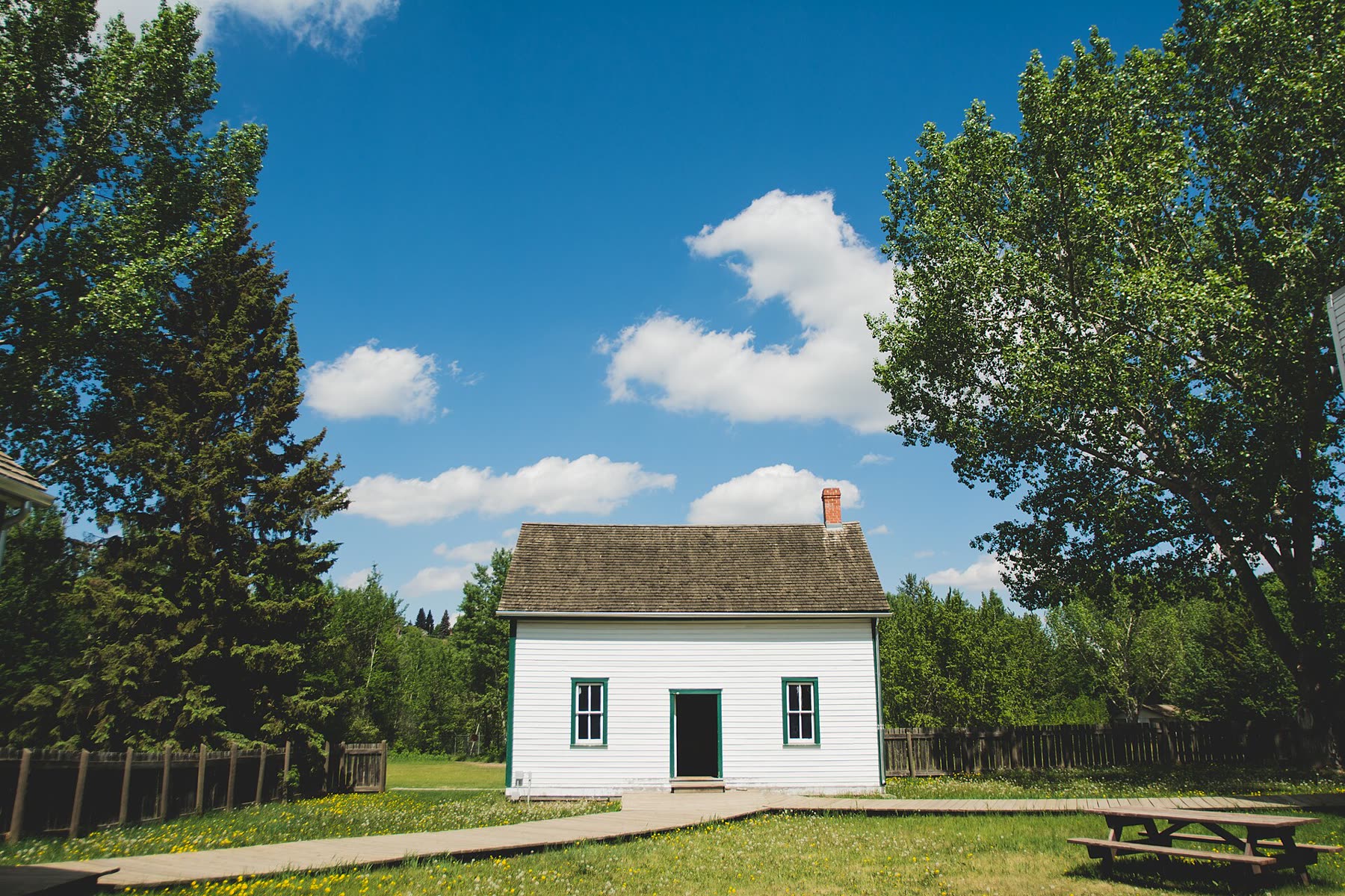 Brick cottage with veranda